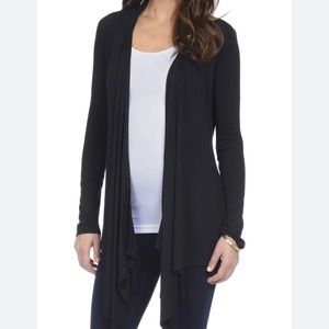 Brand New w/Tags! Lysse Rayon Drape Wrap 2112T Women's Size Large, Black